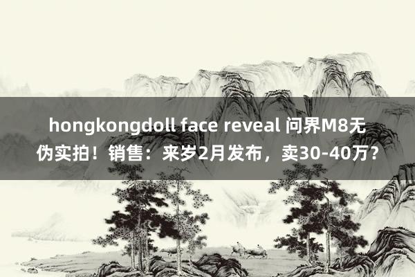 hongkongdoll face reveal 问界M8无伪实拍！销售：来岁2月发布，卖30-40万？