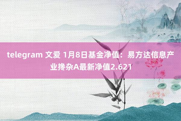 telegram 文爱 1月8日基金净值：易方达信息产业搀杂A最新净值2.621